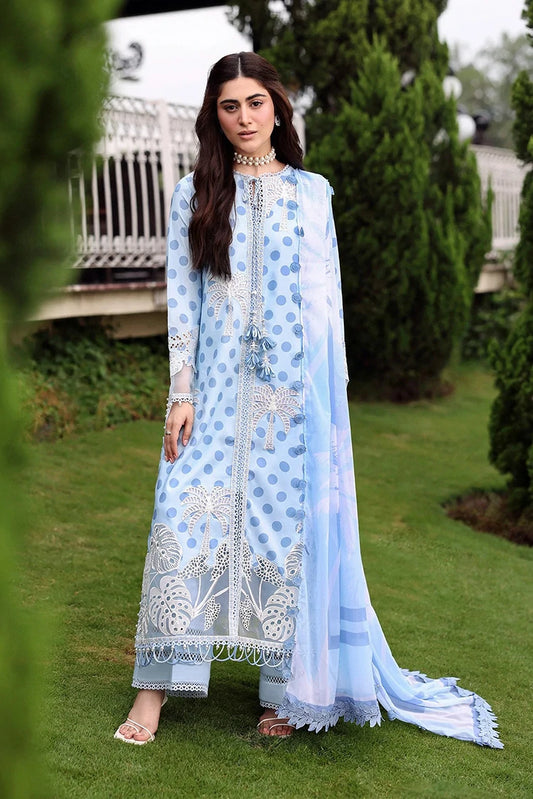 Sardinia - Embroidered Lawn Eid Edit - 05-PALM BREEZE - Unstitched