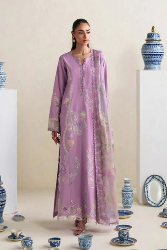 Neeshay - Whispers Of Summer Luxury Lawn - NH-14-EVIE - Unstitched