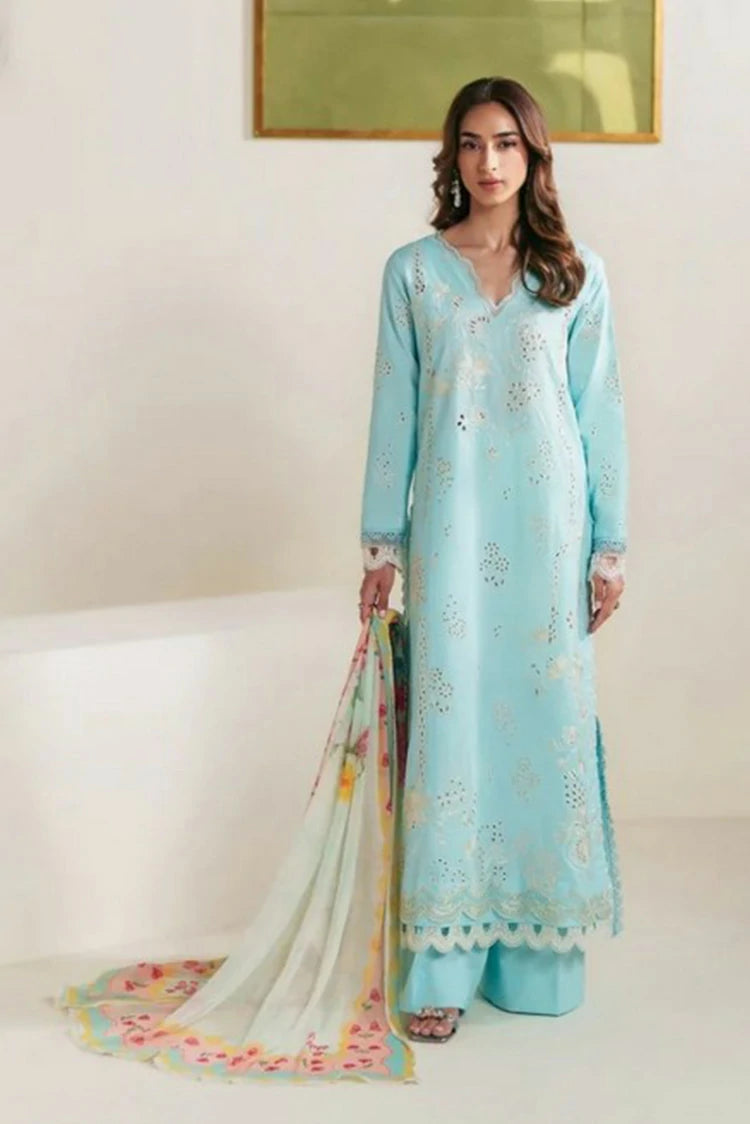 Neeshay - Whispers Of Summer Luxury Lawn - NH-24-SYLVIA - Unstitched