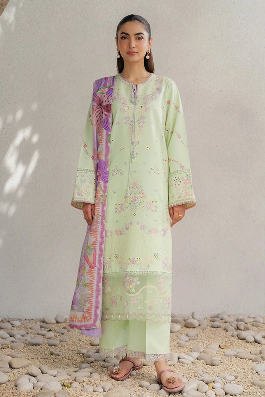 Seran - Eclat Premium Lux Lawn - 06-Solinea - Unstitched
