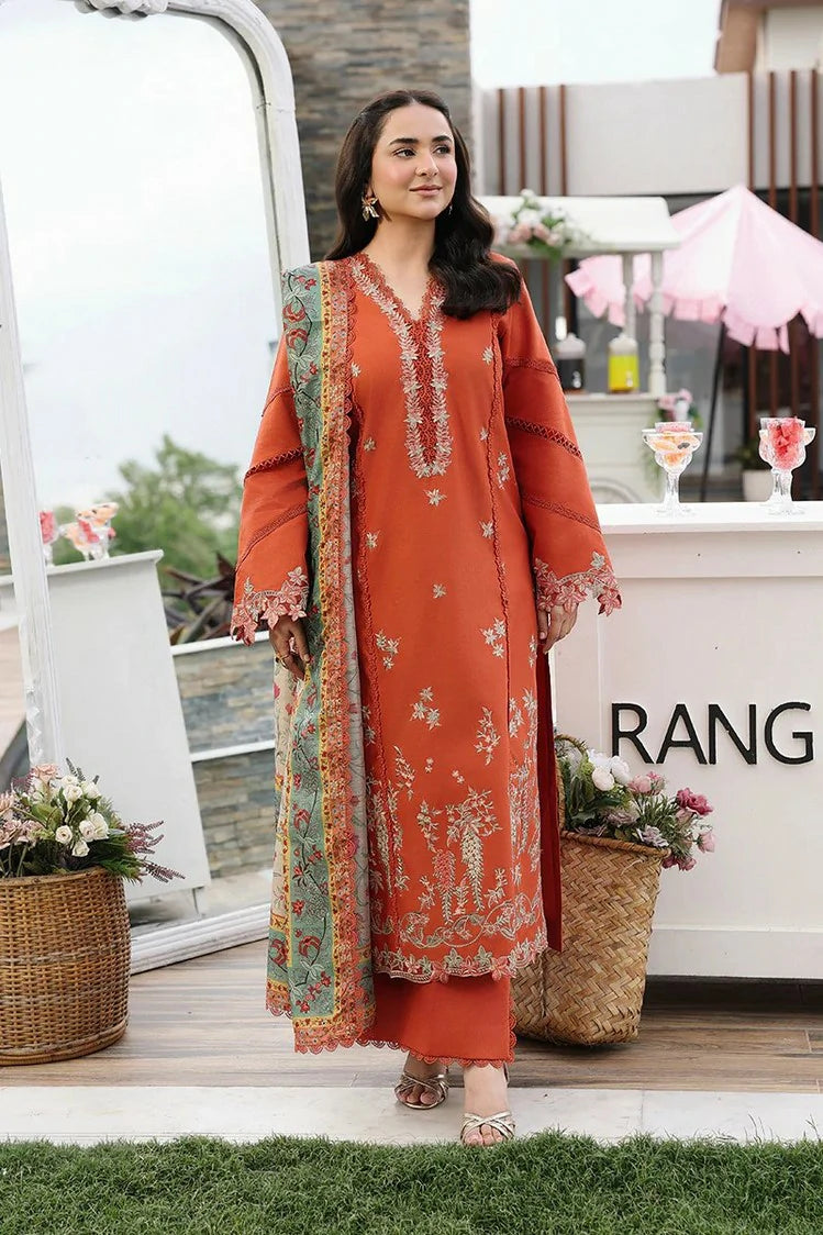 Rang Rasiya - Florence Luxury Festive Edit - 01-Zahra - Unstitched