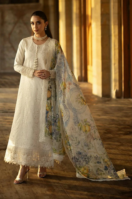 Imrozia - Maya Luxury Lawn - SL-154 Inaya - Unstitched