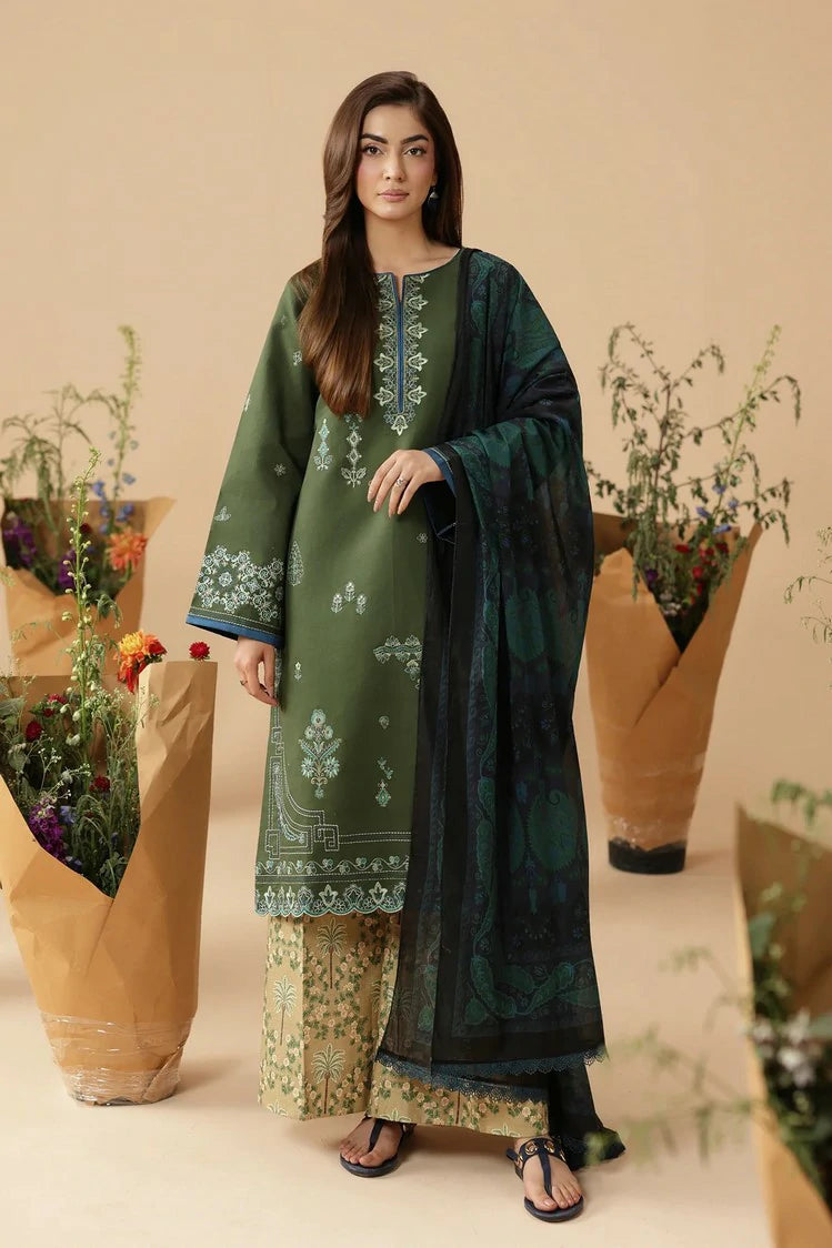 Rajbari - Jahaan Embroidered Lawn Signature Edit - JAHAAN 07 - Unstitched
