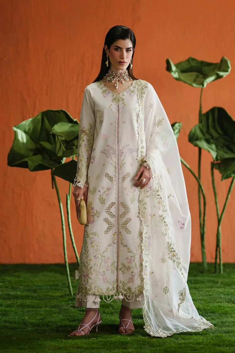 Zariya - Zaira Blooming Flower Lawn Collection - AIRA-ZB6S102 - Unstitched