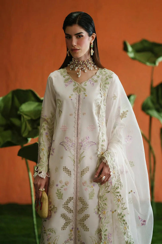 Zariya - Zaira Blooming Flower Lawn Collection - AIRA-ZB6S102 - Unstitched