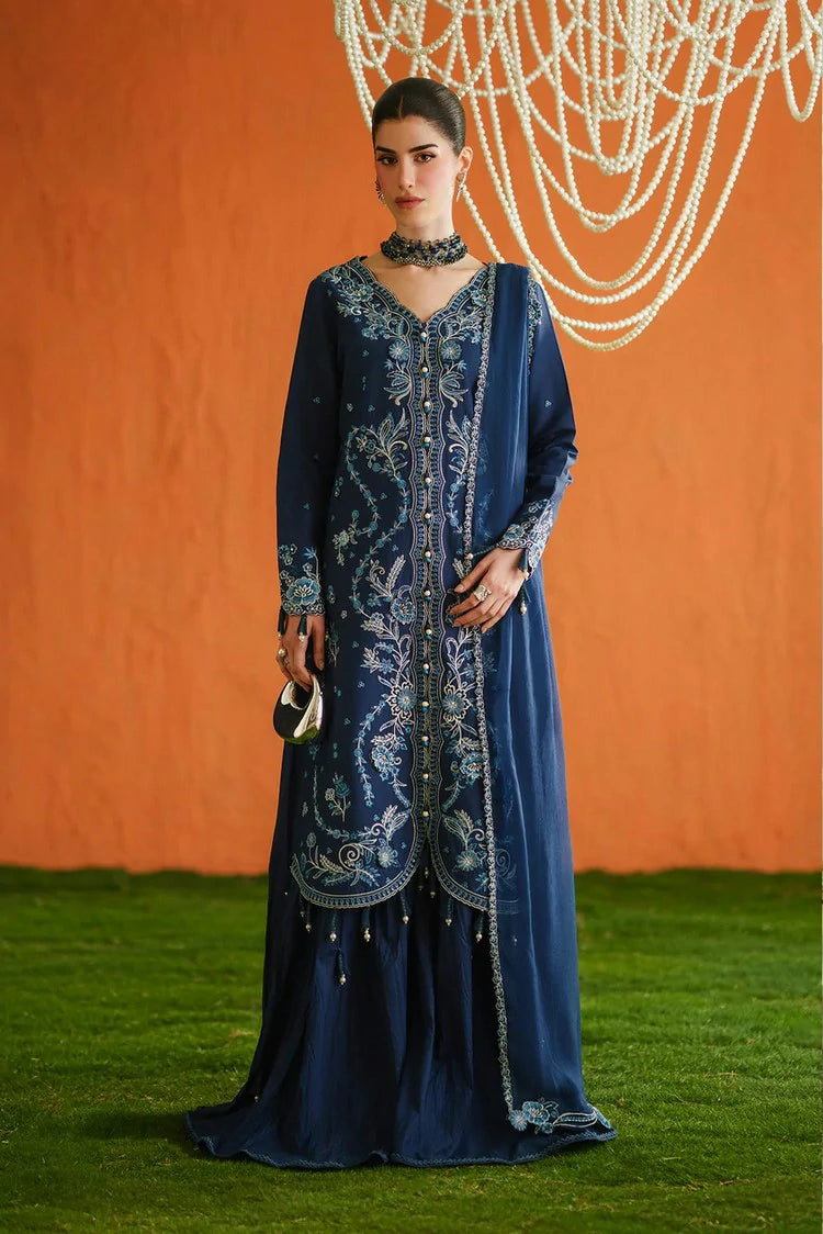 Zariya - Zaira Blooming Flower Lawn Collection - NEVE-ZB6S104 - Unstitched