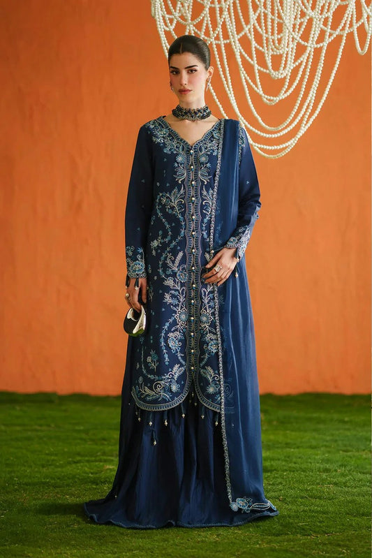 Zariya - Zaira Blooming Flower Lawn Collection - NEVE-ZB6S104 - Unstitched