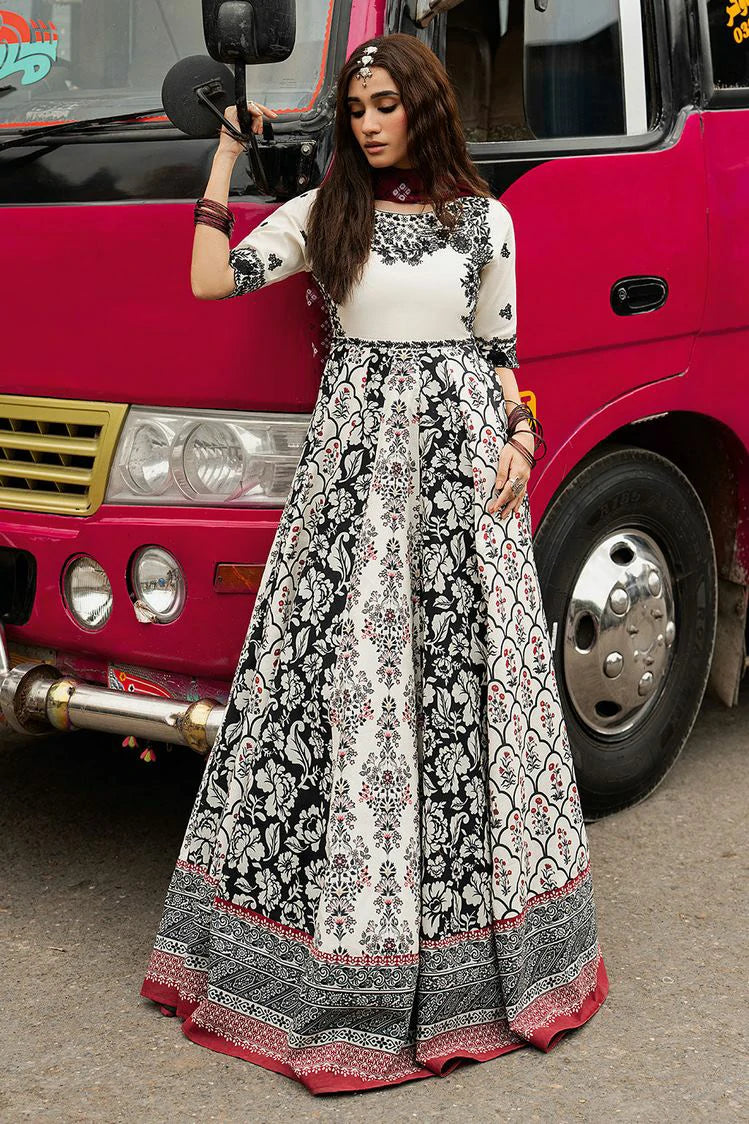 Shagna - Ek Dopahar Traditional Peshwaz Spring Summer - SP-101 (ADA) - Unstitched