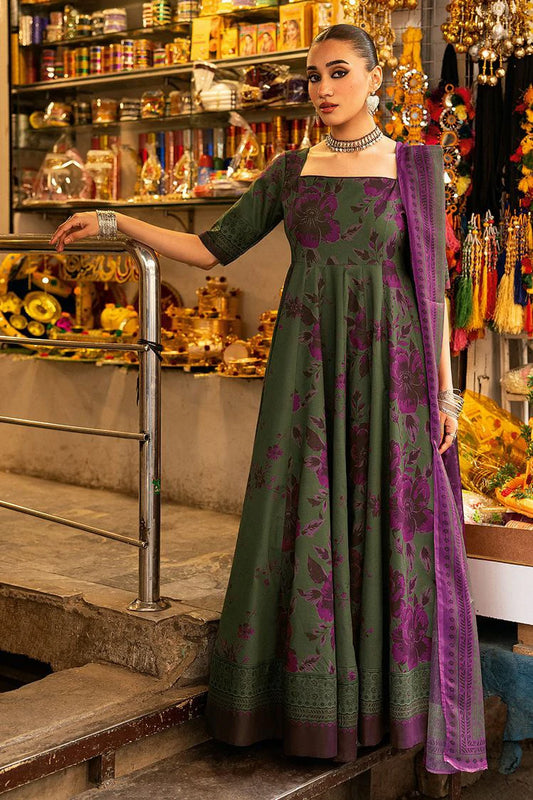 Shagna - Ek Dopahar Traditional Peshwaz Spring Summer - SP-104 (GULPARI) - Unstitched