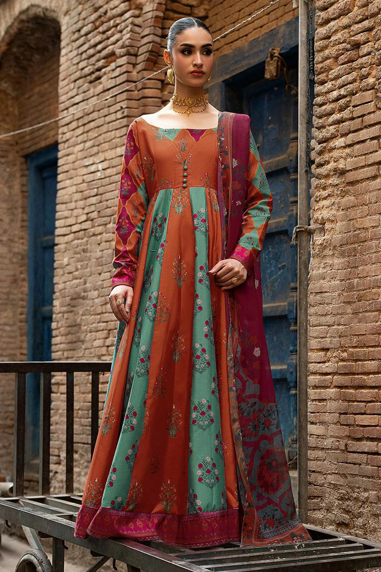 Shagna - Ek Dopahar Traditional Peshwaz Spring Summer - SP-107 (RANG) - Unstitched