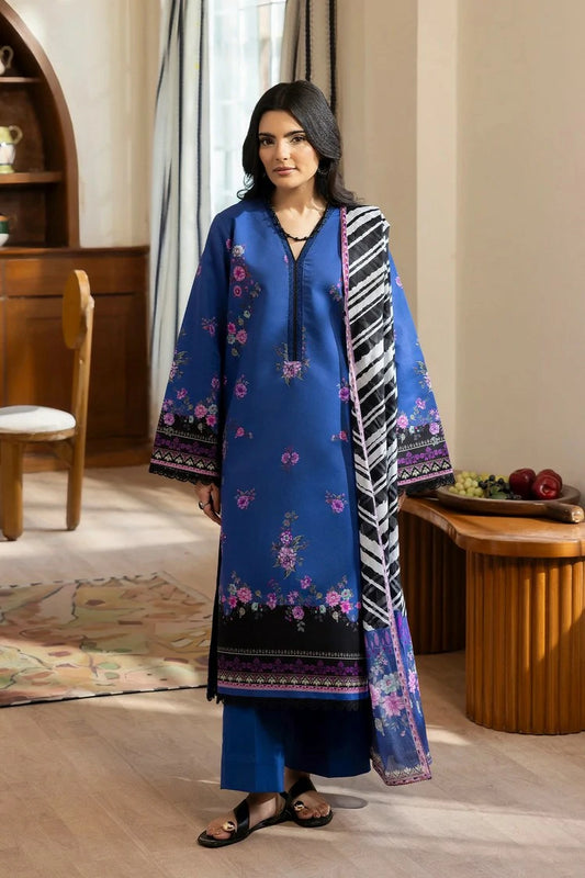 Rajbari - Nissa Exclusive Summer Prints - Design 07 - Unstitched