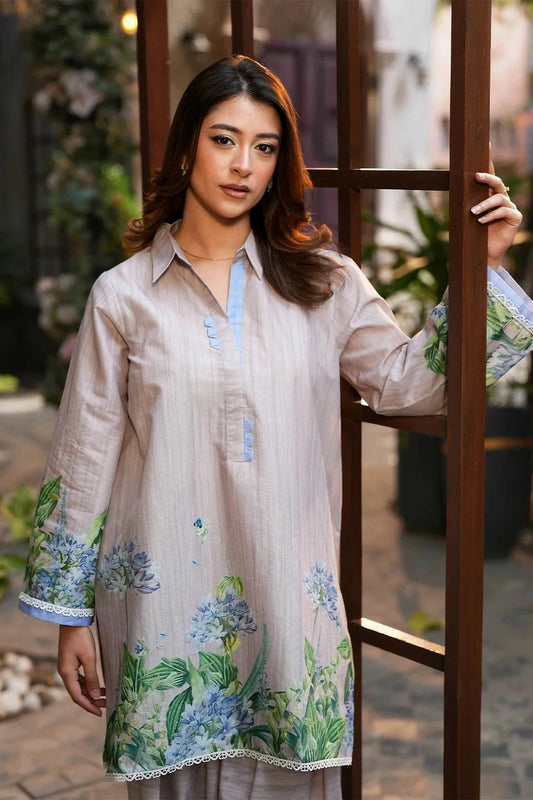 Mariam Aziz - Mahgul Printed Lawn Collection - F-4-015 Gulrukh - Unstitched