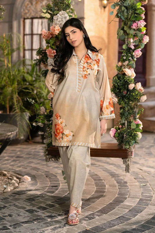 Mariam Aziz - Mahgul Printed Lawn Collection - F-4-002 Afreen - Unstitched