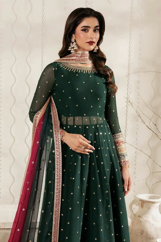 Zarif - Bayaan Chiffon Collection - ZR-BYN-01 ALVA - Unstitched