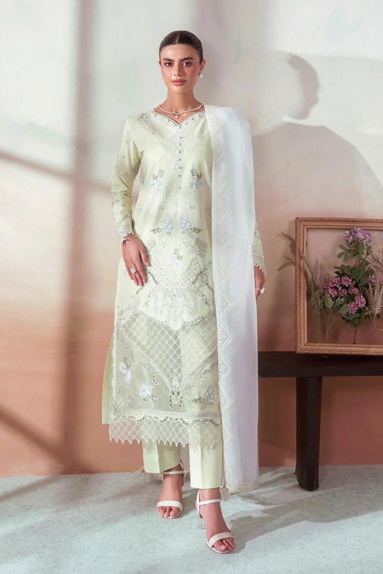 Zariya - The Summer Canvas - AYRA-ZB6S122 - Unstitched