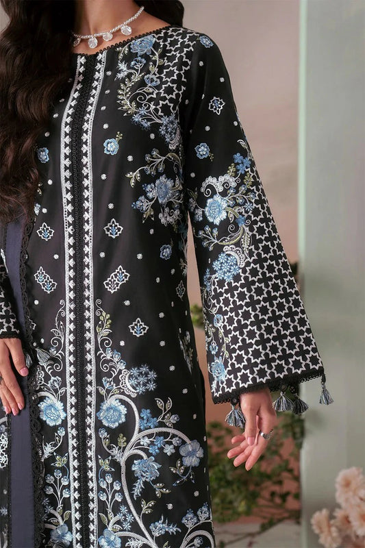 Zariya - The Summer Canvas - PETUNIA-ZB6S123 - Unstitched