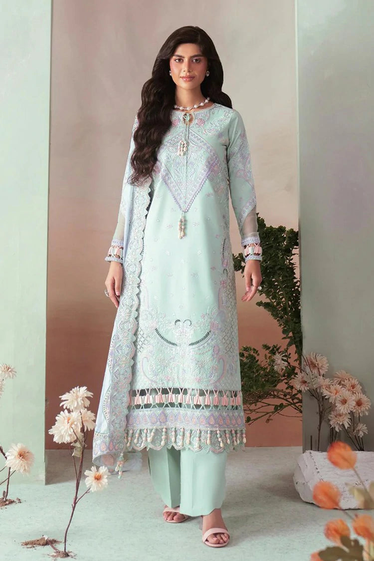 Zariya - The Summer Canvas - LEENA-ZB6S124 - Unstitched