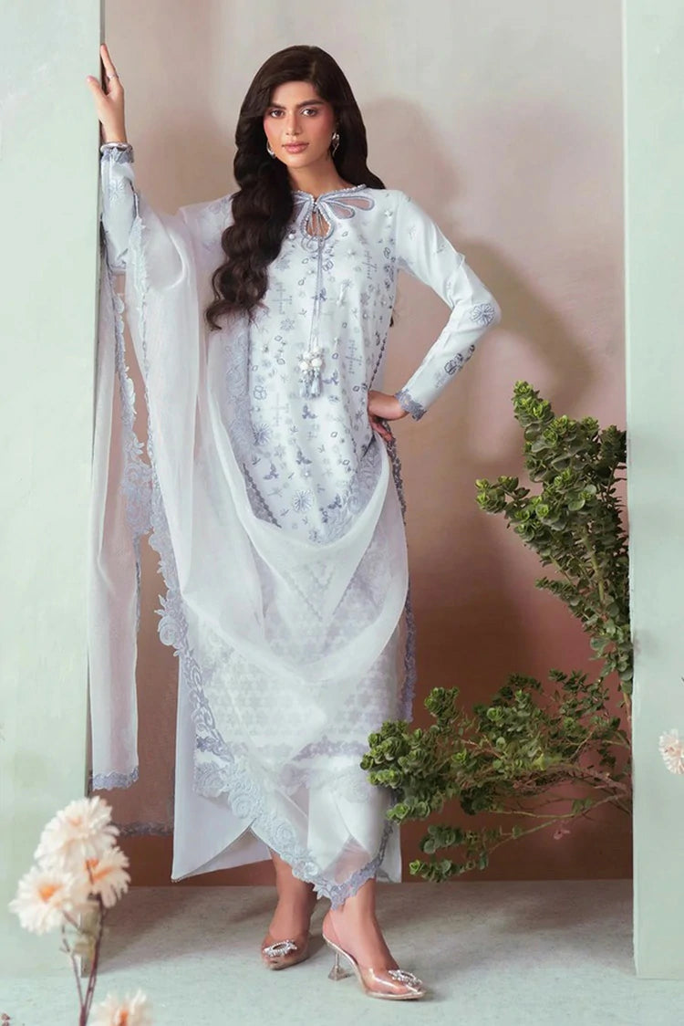 Zariya - The Summer Canvas - DHALIA-ZB6S127 - Unstitched