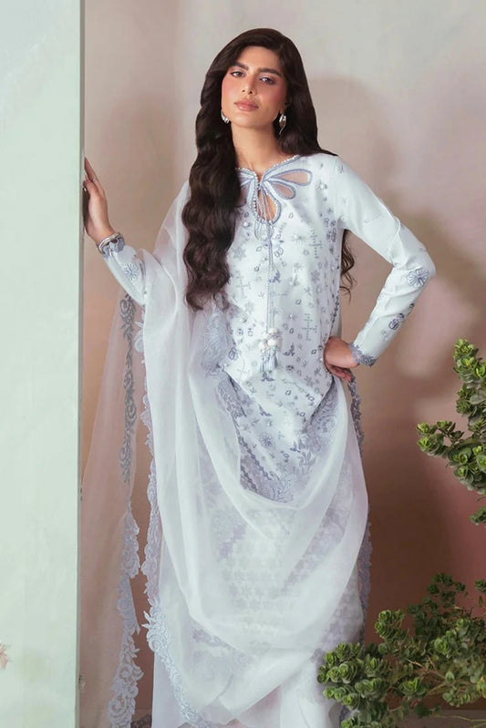 Zariya - The Summer Canvas - DHALIA-ZB6S127 - Unstitched