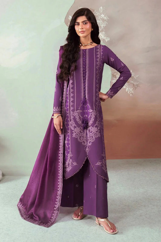 Zariya - The Summer Canvas - FROSTSHELL-ZB6S128 - Unstitched