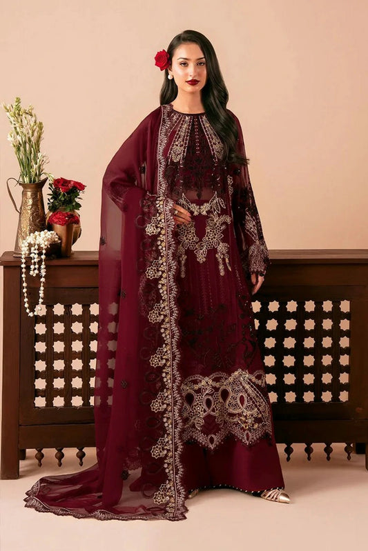 Ramsha - Dastak Luxury Chiffon Collection Vol 3 - Q-303 - Unstitched