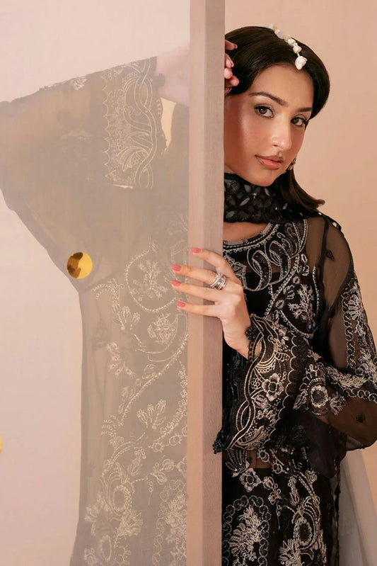 Ramsha - Dastak Luxury Chiffon Collection Vol 3 - Q-306 - Unstitched