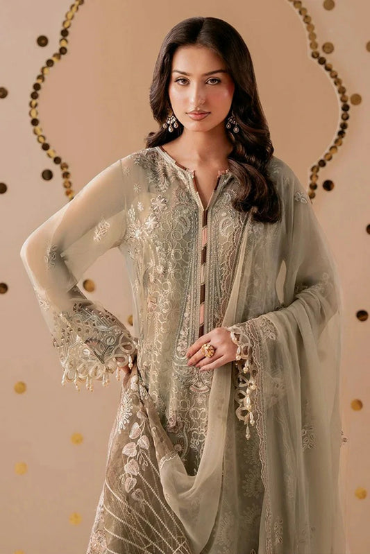 Ramsha - Dastak Luxury Chiffon Collection Vol 3 - Q-307 - Unstitched