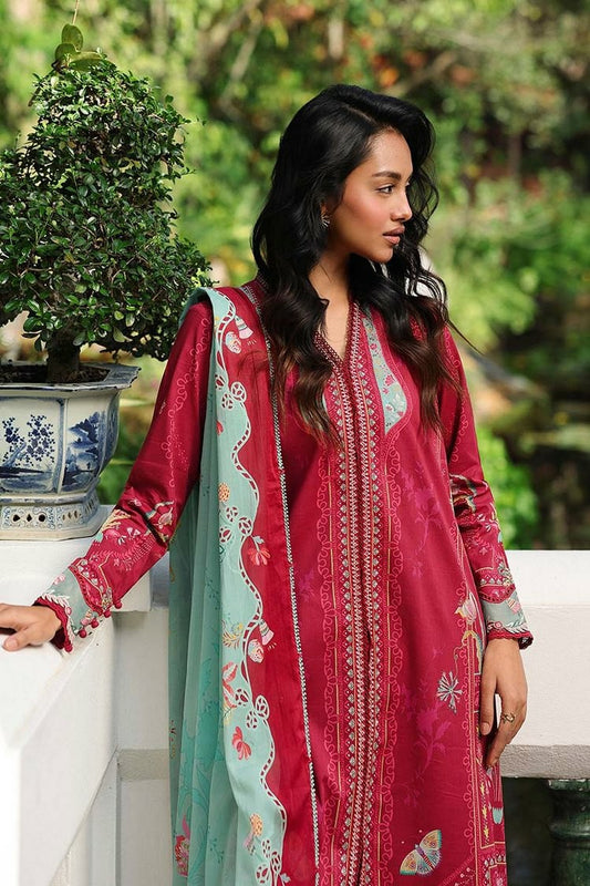 Qalamkar - Qprints Summer Prints Collection - AX-5A Brie - Unstitched