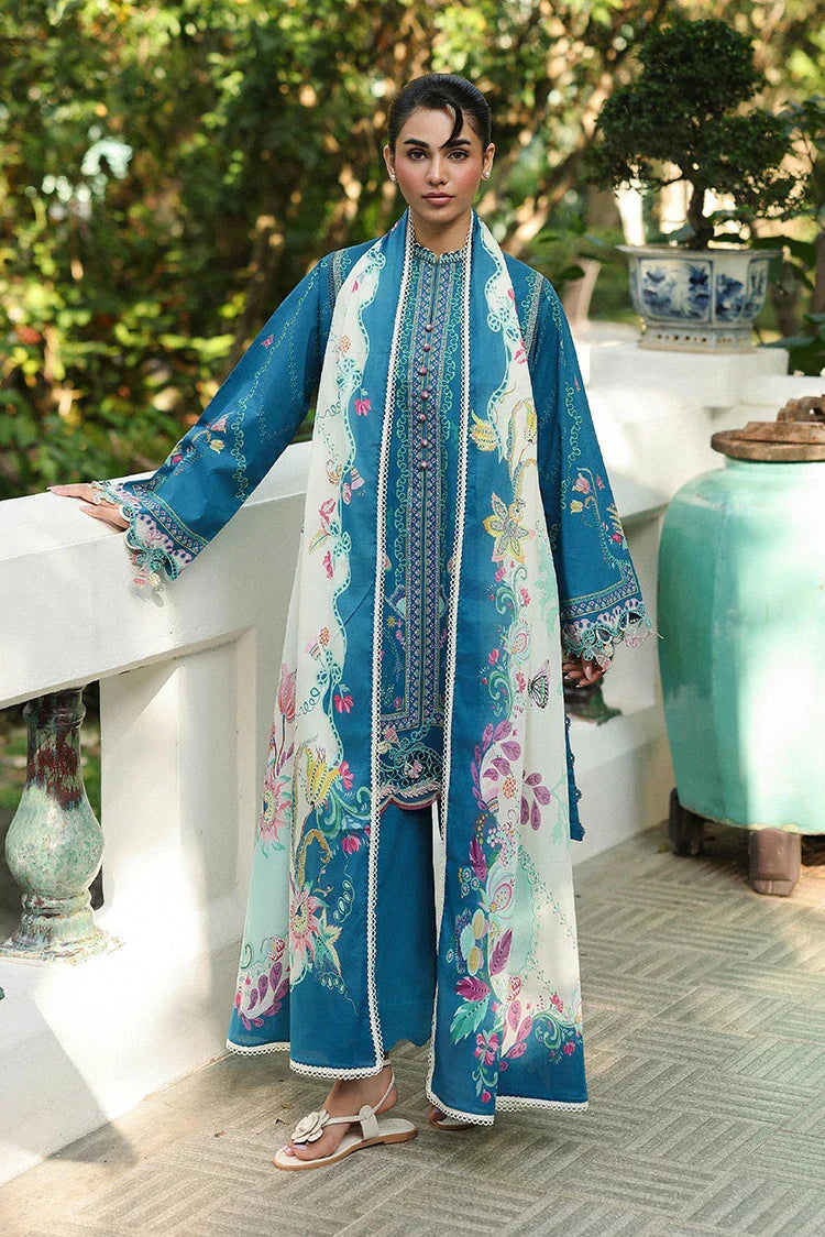 Qalamkar - Qprints Summer Prints Collection - AX-5B Caire - Unstitched