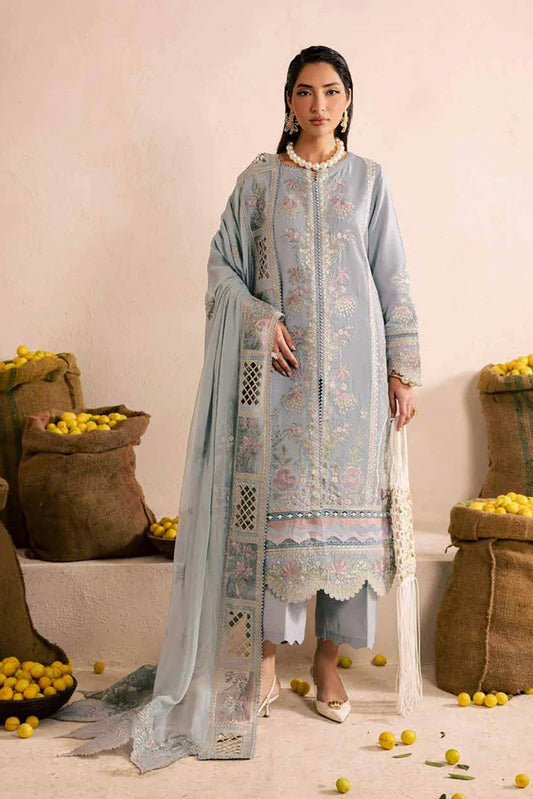 Nureh - Exclusive Luxury Lawn Karandi Collection Vol 1 - NE-217 - Unstitched