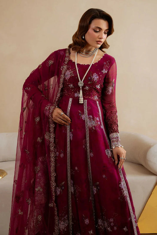 Nureh - Amaya Luxury Embroidered Chiffon Collection Vol 1 - AM-31 - Unstitched