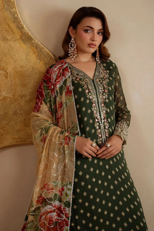 Nureh - Amaya Luxury Embroidered Chiffon Collection Vol 1 - AM-33 - Unstitched