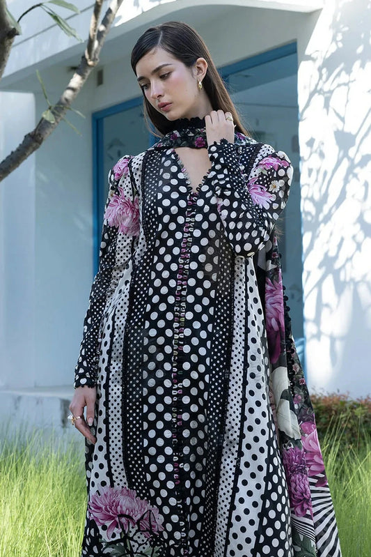 Elaf - Santorini Prints Collection - EPN-1B Pois & Her - Unstitched