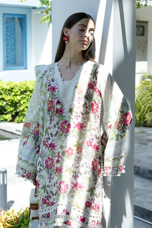 Elaf - Santorini Prints Collection - EPN-9B Chantilly - Unstitched
