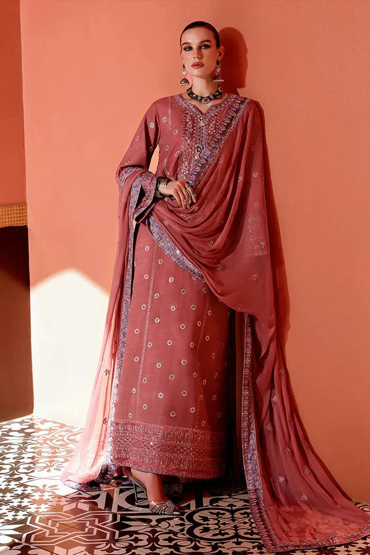 Mushq - Nuvera Raw Silk Elevated Collection - 4U-Hermione - Unstitched