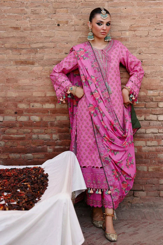 Charizma - Embroidered Lawn Spring Summer Edit - CH6-01 - Unstitched