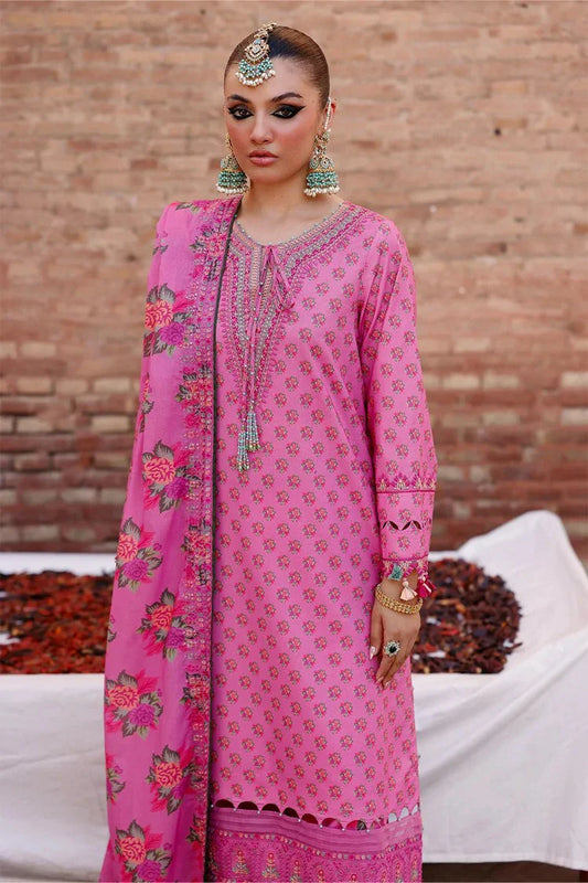 Charizma - Embroidered Lawn Spring Summer Edit - CH6-01 - Unstitched