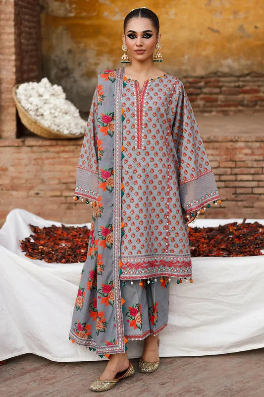 Charizma - Embroidered Lawn Spring Summer Edit - CH6-04 - Unstitched