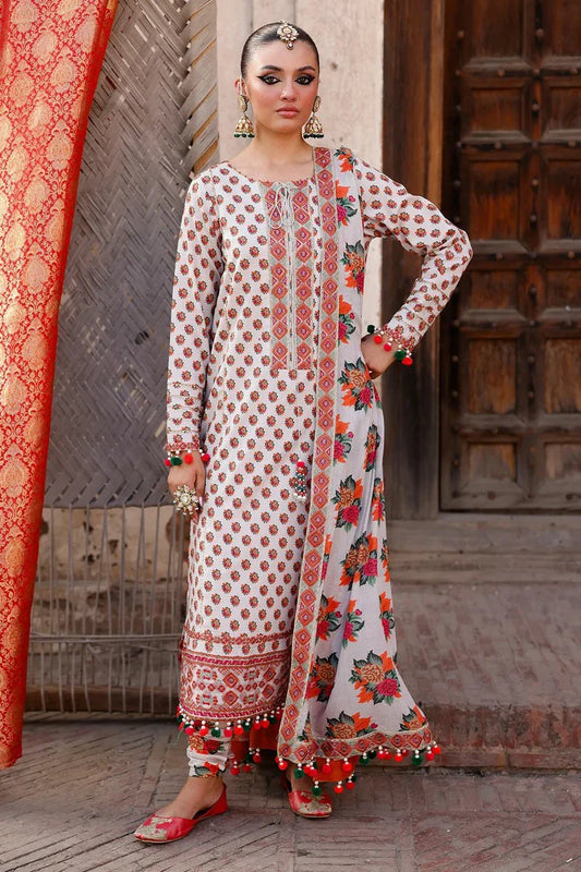 Charizma - Embroidered Lawn Spring Summer Edit - CH6-06 - Unstitched