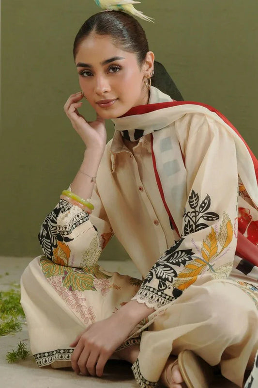 Zara Shahjahan - Coco Prints Drop 1 - Vera-3A - Unstitched