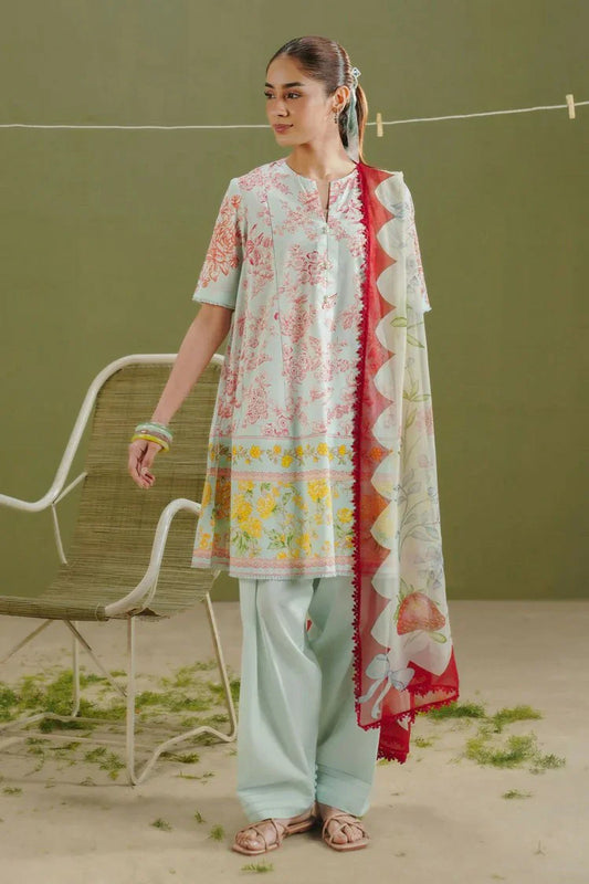 Zara Shahjahan - Coco Prints Drop 1 - Elvo-4B - Unstitched