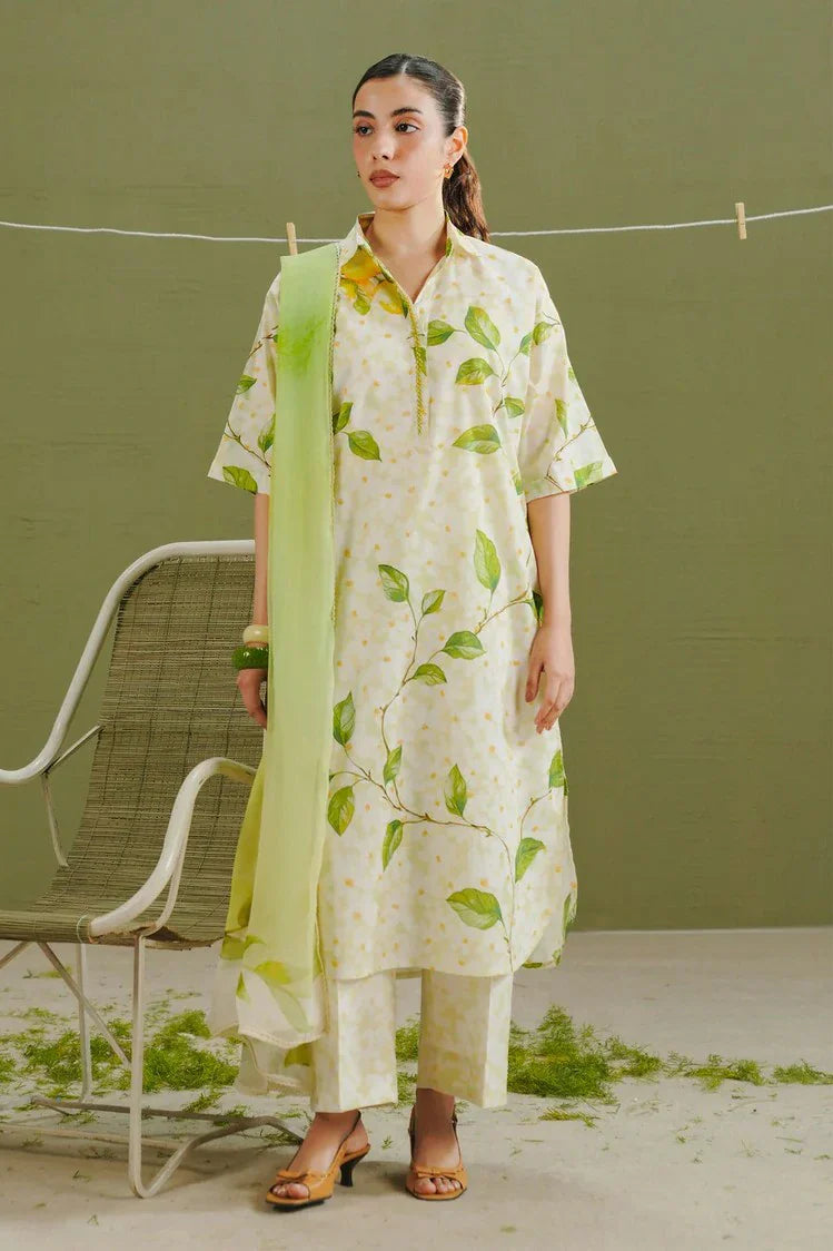 Zara Shahjahan - Coco Prints Drop 1 - Kael-7A - Unstitched