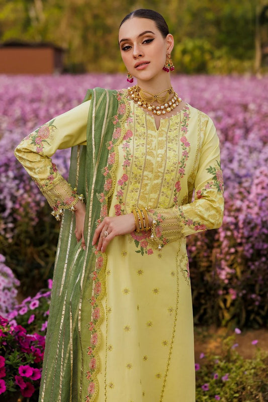 Charizma - Zauq Festive Lawn Jacquard Collection Vol 1 - CZ5-06 - Unstitched