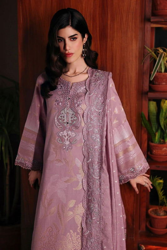 Nureh - Maya Embroidered Lawn Jacquard Collection Vol 1 - NE-222 - Unstitched