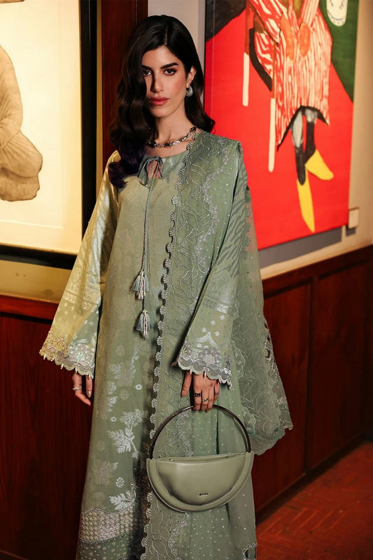 Nureh - Maya Embroidered Lawn Jacquard Collection Vol 1 - NE-226 - Unstitched