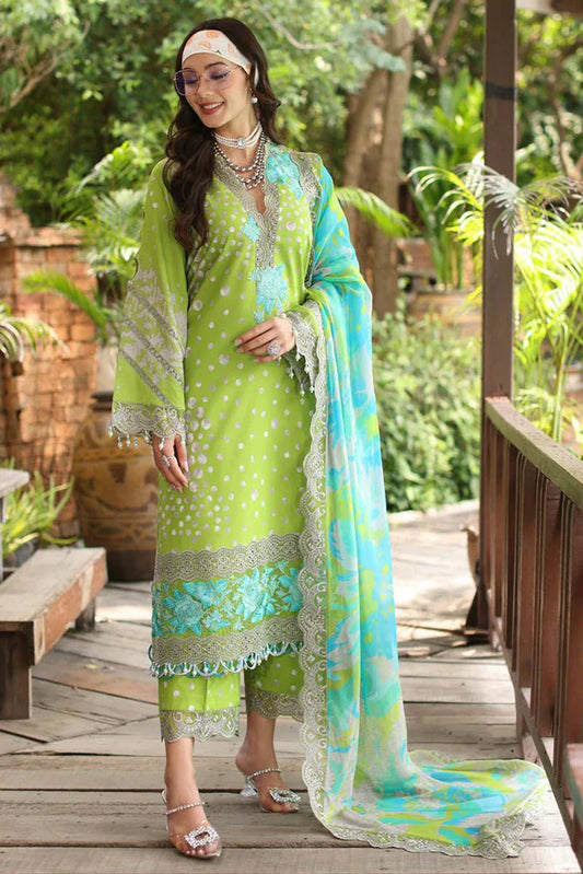 Charizma - Aniiq Embroidered Printed Lawn Collection Vol 2 - AN5-10 - Unstitched