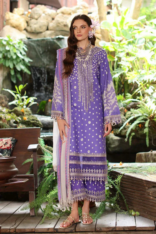 Charizma - Aniiq Embroidered Printed Lawn Collection Vol 2 - AN5-11 - Unstitched
