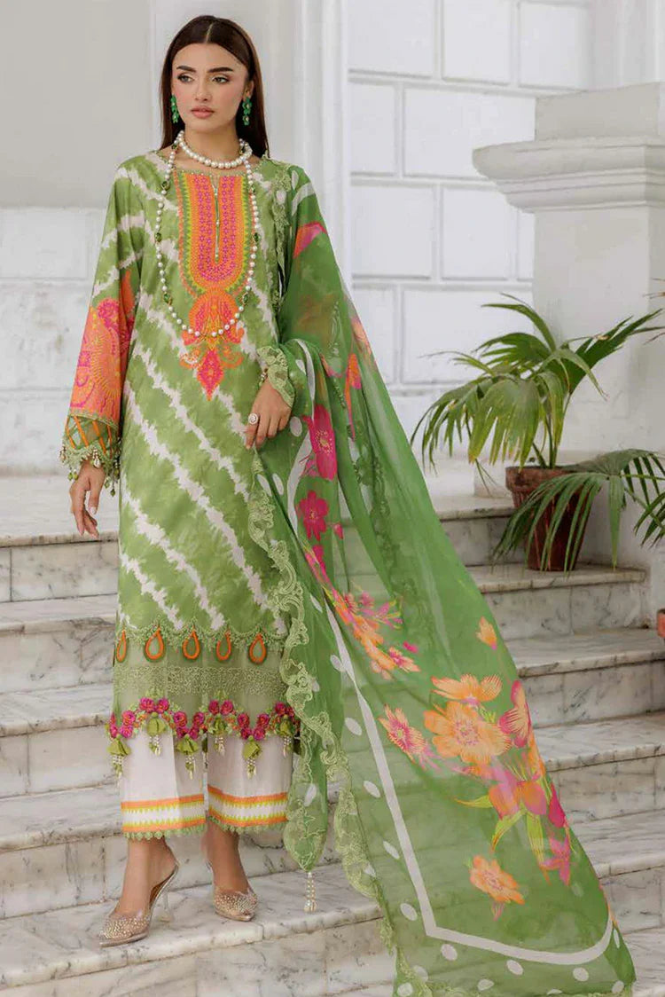 Charizma - Aghaaz e Nou Embroidered Lawn Collection Vol 1 - AG6-02 - Unstitched