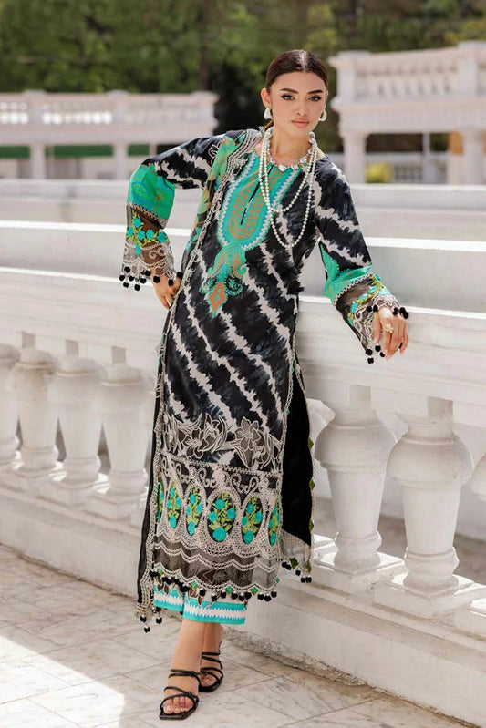 Charizma - Aghaaz e Nou Embroidered Lawn Collection Vol 1 - AG6-03 - Unstitched