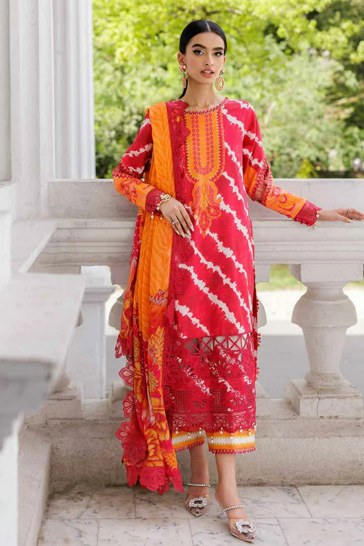 Charizma - Aghaaz e Nou Embroidered Lawn Collection Vol 1 - AG6-04 - Unstitched